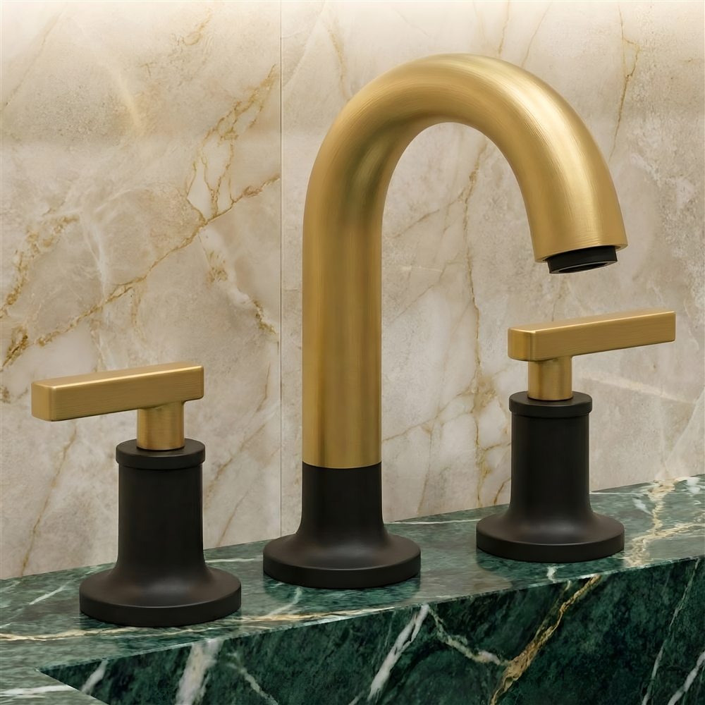 Brushed Gold Sink Faucet
